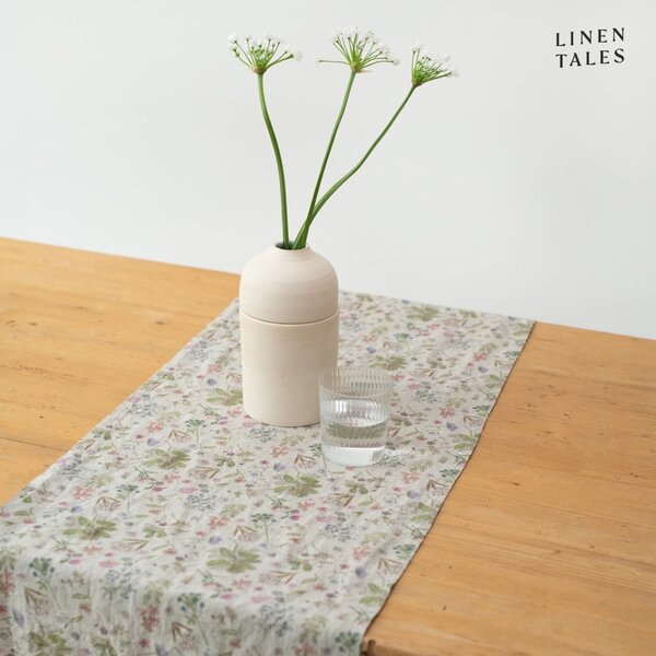 Runner da tavola in lino 40x200 cm Botany 2 Lightweight - Linen Tales