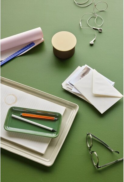 Set di vassoi decorativi in ceramica 2 pz 26x35 cm Amare – Hübsch