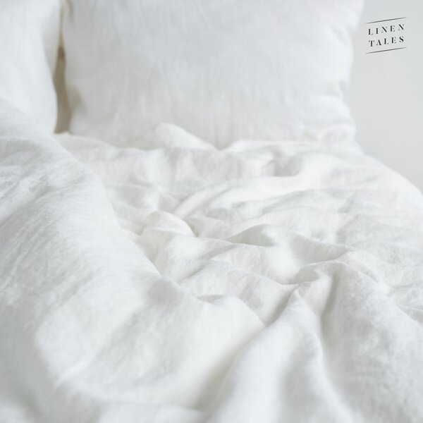 Biancheria da letto bianca 200x140 cm White - Linen Tales