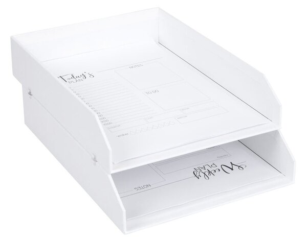 Organizer in cartone per documenti in set da 2 Hakan - Bigso Box of Sweden