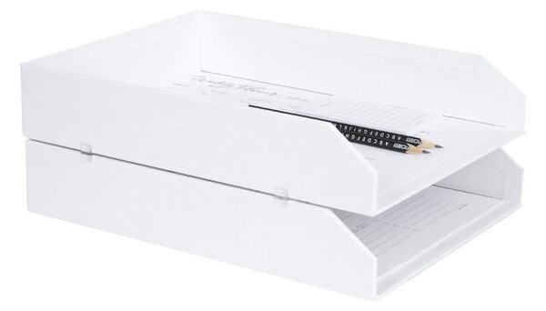 Organizer in cartone per documenti in set da 2 Hakan - Bigso Box of Sweden