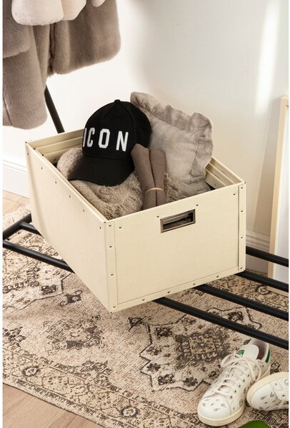 Scatole di cartone beige in set da 3 Ture - Bigso Box of Sweden
