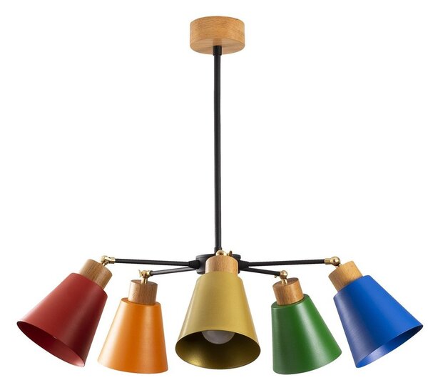 Lampadario con paralume in metallo ø 58 cm Manavgat – Opviq lights