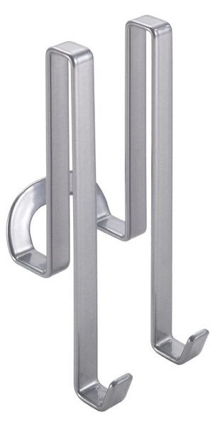 Gancio di sospensione in acciaio argento Luxy - Metaltex