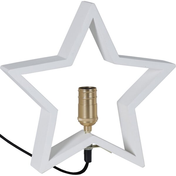 Decorazione luminosa bianca con motivo natalizio Lysekil - Star Trading