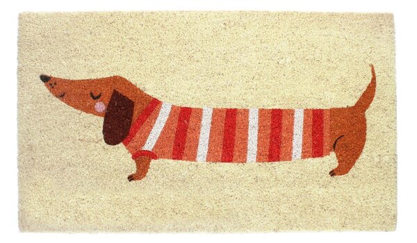 Zerbino in fibre di cocco 43x73 cm Sausage Dog – Rex London