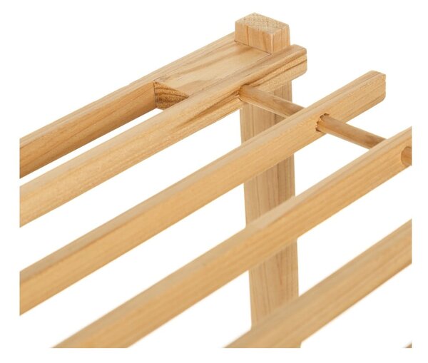 Scarpiera in legno di abete in colore naturale Natural Way - Casa Selección
