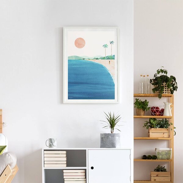 Poster 30x40 cm Paradise Beach – Travelposter