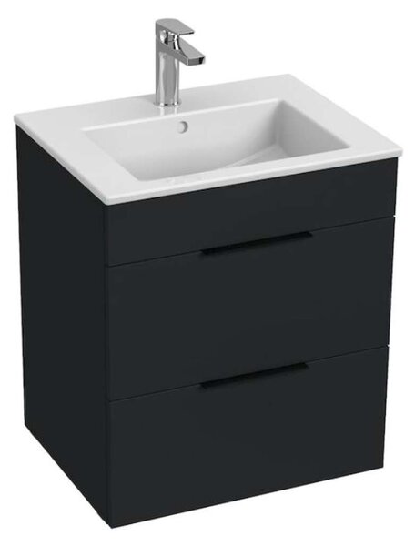 Jika Cube - Mobile con lavabo 55x43x61 cm, antracite opaco H4536121763521