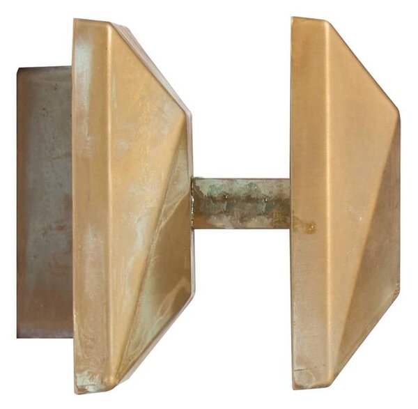 Moretti Luce Applique da esterni Aura Edge, Bronzo / Ottone antico, Ottone, Campagna / Rustiche, Applique da esterni