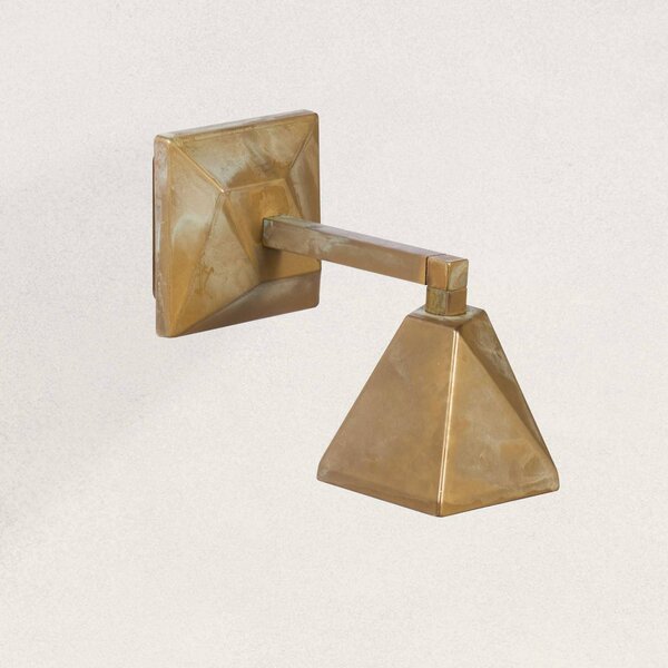 Moretti Luce Applique da esterni Silva Edge, Bronzo / Ottone antico, Ottone, Campagna / Rustiche, Applique da esterni