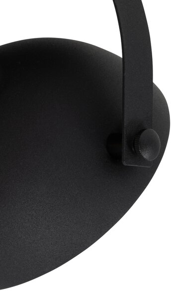 Supporto Luci GYMAX Regolabile - Fino A 16 Luci, Altezza 180-350 Cm, Base A Tre Gambe In Acciaio, Nero - Foto 5