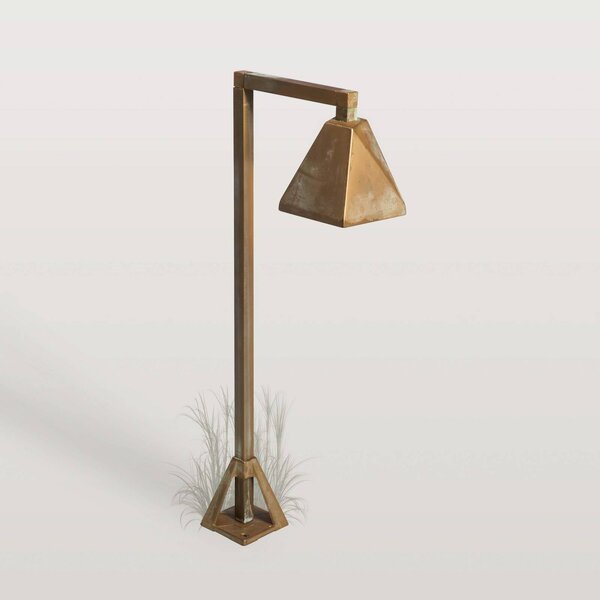 Moretti Luce Lampione da giardino Silva Edge, Bronzo / Ottone antico, Ottone, Campagna / Rustiche, Lampada da esterni