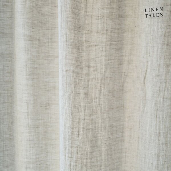 Tenda leggera in lino beige con passanti Daytime, 275 x 130 cm Natural - Linen Tales