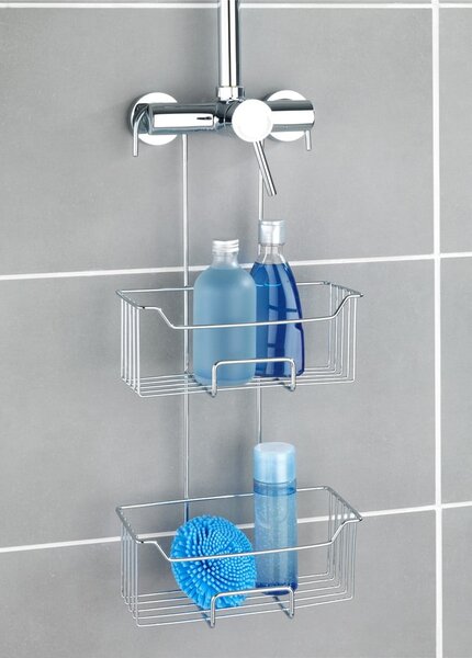 Mensola da bagno sospesa a due livelli Milo - Wenko