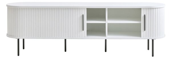 Mobile TV bianco 180x56x45 cm Nola – Unique Furniture
