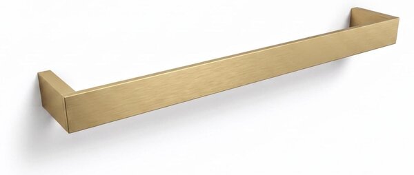 Porta Salviette Da Bidet CM30 LAPIANA Dimensioni 30x7x h 3.5 cm in oro spazzolato opaco Made In Italy