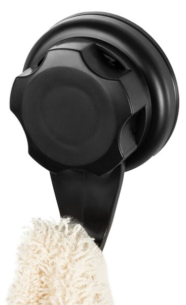 Set di ganci senza foratura neri in acciaio 2 pz Bestlock – Compactor