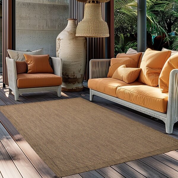 Tappeto da interno/esterno di colore naturale 60x100 cm Giza 1410 – Ayyildiz Carpets
