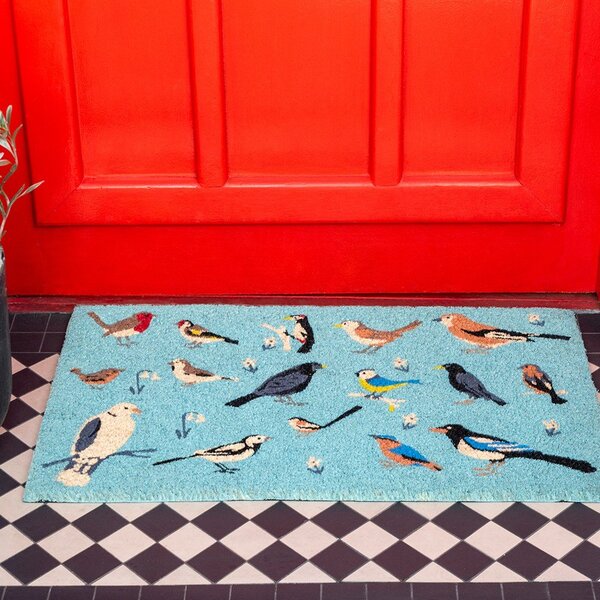 Zerbino in fibre di cocco 43x73 cm Garden Birds – Rex London