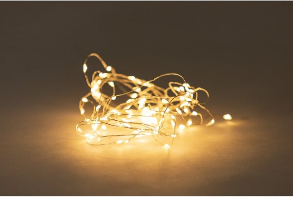 Catena luminosa a batteria con lampadine LED , 60 luci - Bonami Essentials