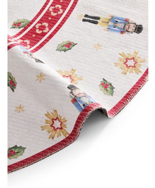 Tappeto rotondo rosso a tema natalizio ø 160 cm Toy's Delight Nutcracker – Villeroy&Boch