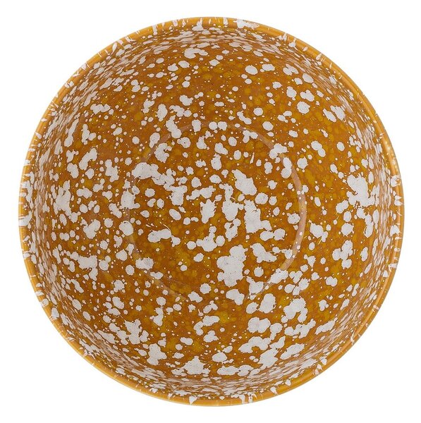 Ciotola in gres arancione e bianco, ø 15,5 cm Carmel - Bloomingville