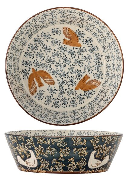 Ciotola blu in ceramica ø 28 cm Hezha – Bloomingville