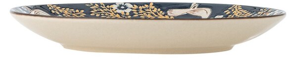 Piatto da dolce blu in gres ø 16 cm Hezha – Bloomingville