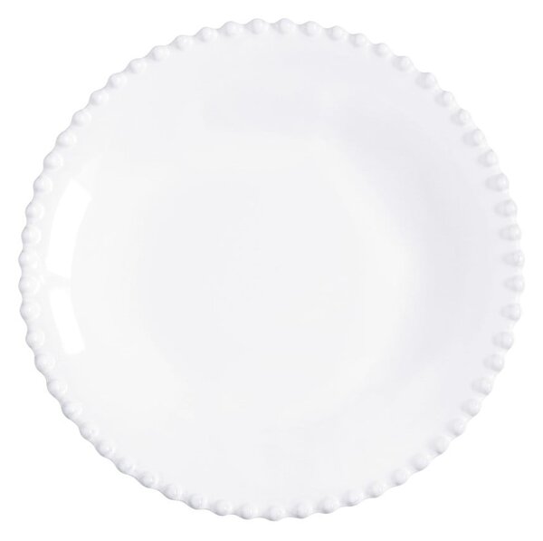 Piatto fondo in gres bianco , ⌀ 24 cm Pearl - Costa Nova