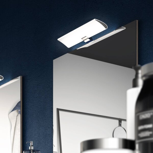 Ebir Luce per specchio a LED Miracle in cromo, larghezza 50 cm