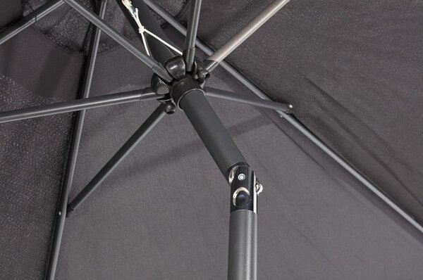Ombrellone nero senza base , ø 300 cm Sun - Bonami Essentials