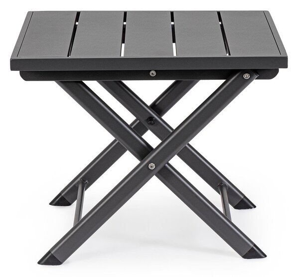 Tavolino da giardino in alluminio 43x44 cm Taylor – Bizzotto