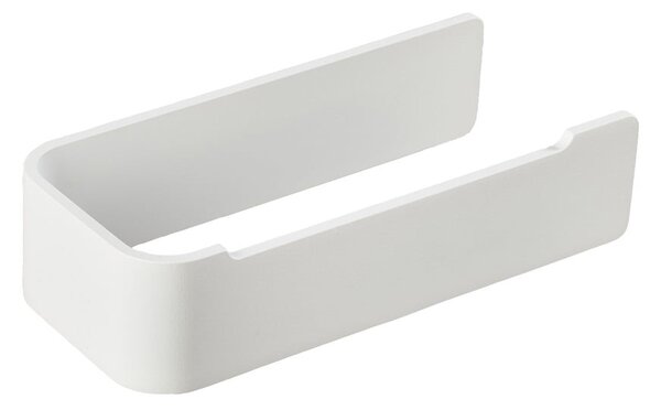 Porta carta igienica da parete bianco in metallo Ume – Zone