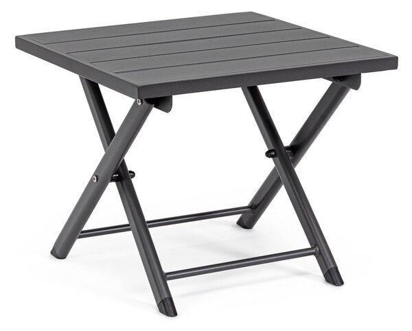 Tavolino da giardino in alluminio 43x44 cm Taylor – Bizzotto