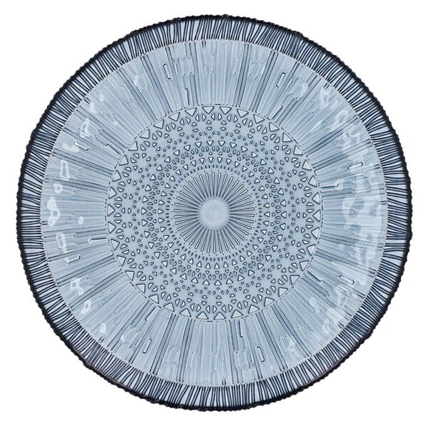 Piatto da portata in vetro blu ø 30 cm Kusintha - Bitz