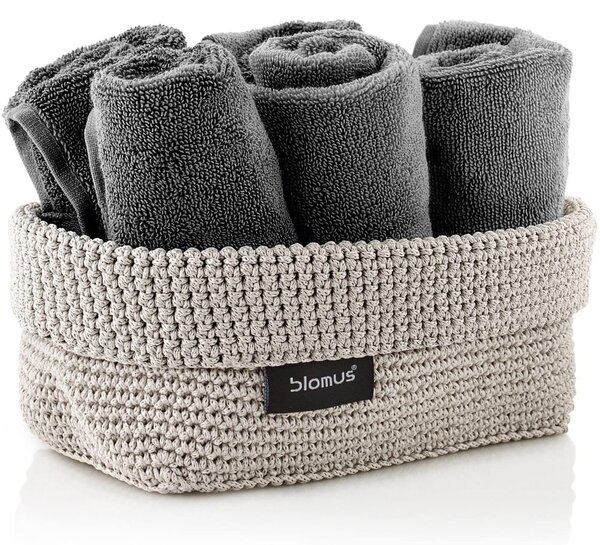 Cesto portaoggetti beige Corda, 11,5 x 20 cm - Blomus