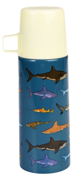 Borraccia termica blu 350 ml Sharks – Rex London
