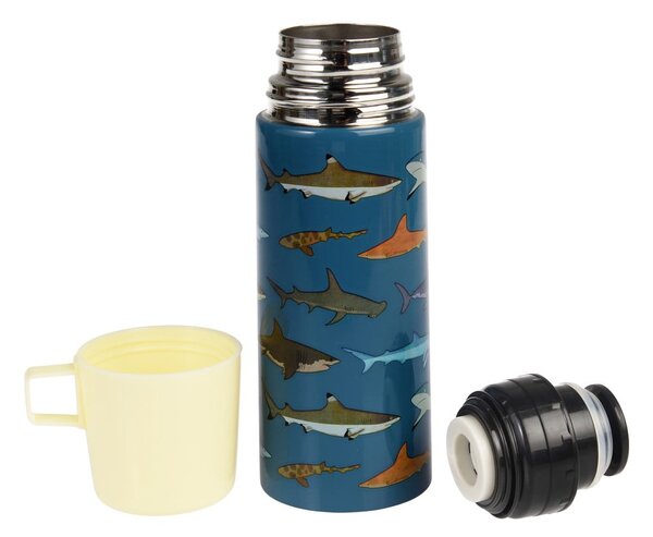 Borraccia termica blu 350 ml Sharks – Rex London