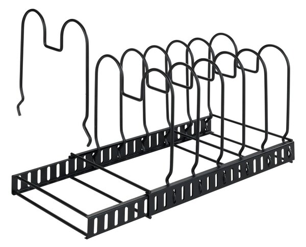 Supporto nero per utensili da cucina Basic - Wenko