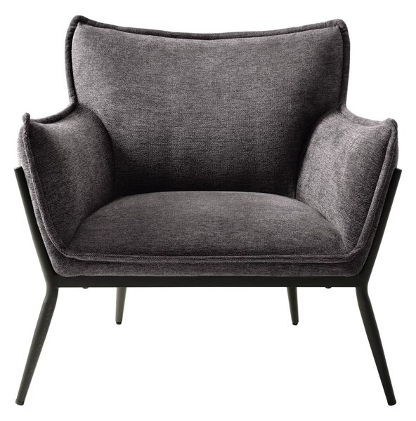 Poltrona relax grigia Calgary - Unique Furniture