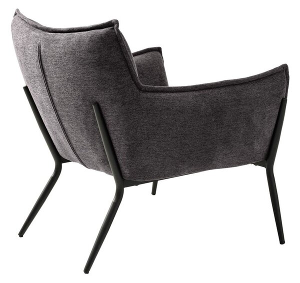 Poltrona relax grigia Calgary - Unique Furniture