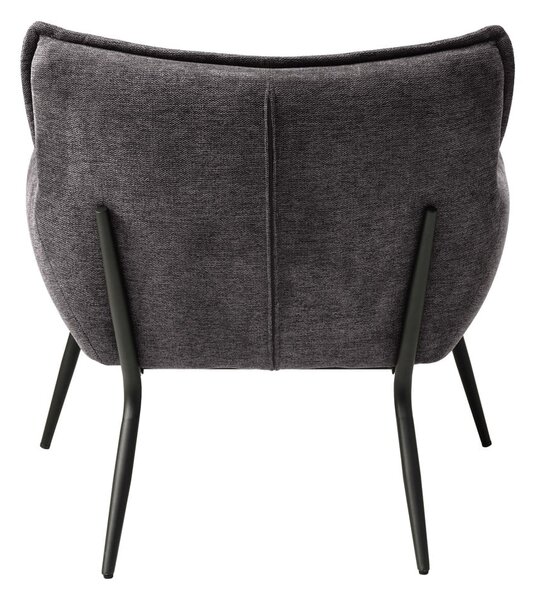 Poltrona relax grigia Calgary - Unique Furniture