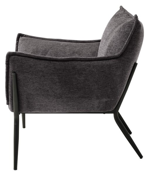 Poltrona relax grigia Calgary - Unique Furniture