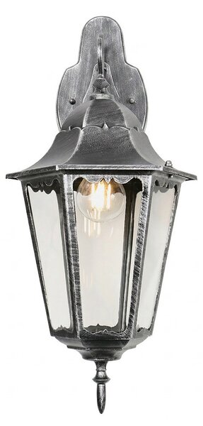 Applique da Esterno Vintage E27 IP54 Spazzolato - Serie Puccini B