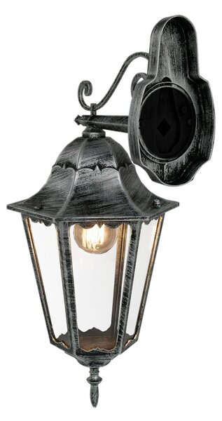 Applique da Esterno Vintage E27 IP54 Spazzolato - Serie Puccini B