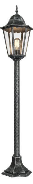 Paletto Lampione Vintage 110cm E27 IP54 Spazzolato - Serie PUCCINI