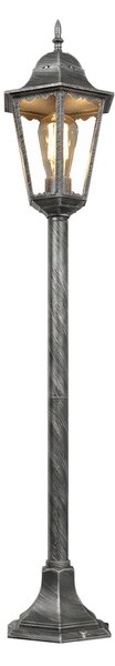 Paletto Lampione Vintage 110cm E27 IP54 Spazzolato - Serie PUCCINI