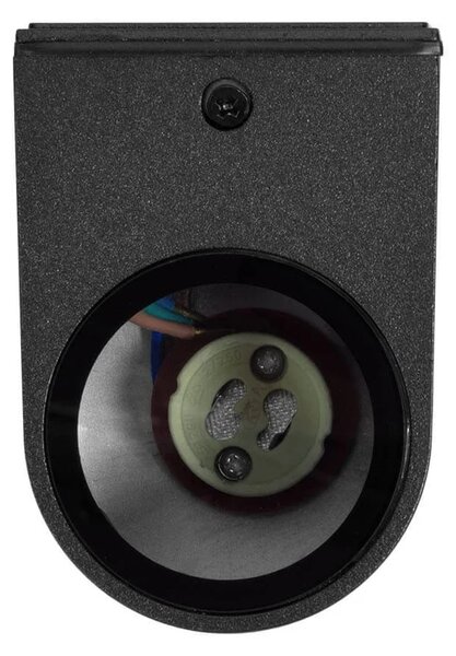 Applique da Esterno Monodirezione IP65 GU10 Stondata - Nero