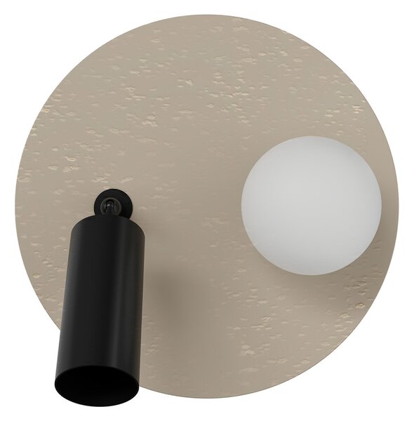 Applique da Parete GU10 e G9 Ø300mm in Pietra con Interruttore